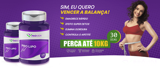 Emagrecedor Pro Lipo Fit