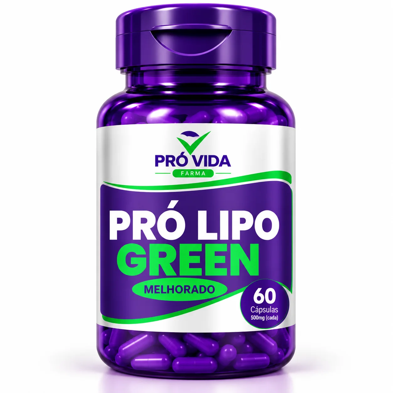 Pro Lipo Green Melhorado (Fórmula Antiga) - 60 Cápsulas