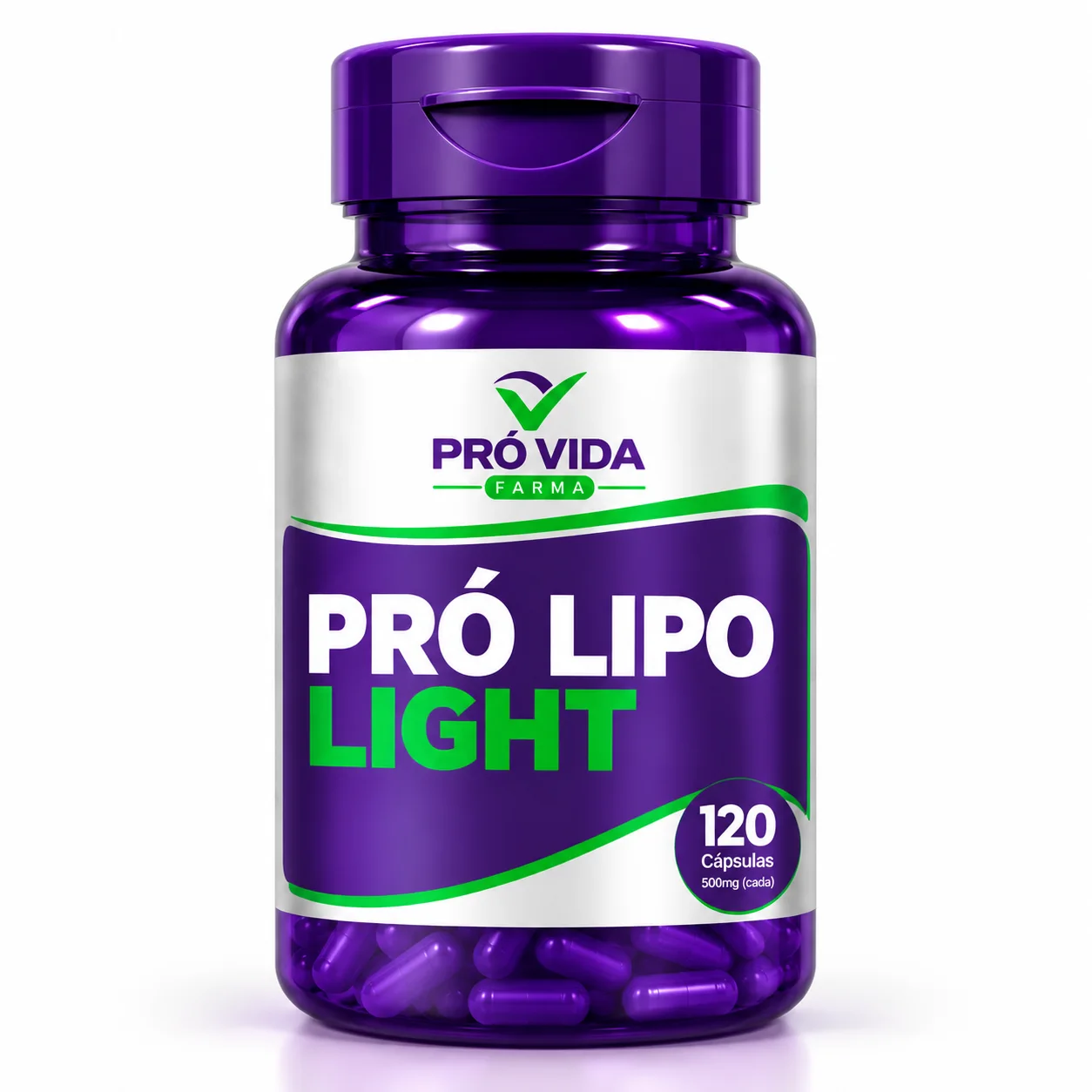 Pro Lipo Light (Fórmula Antiga) - 120 Cápsulas - Pró Vida Farma