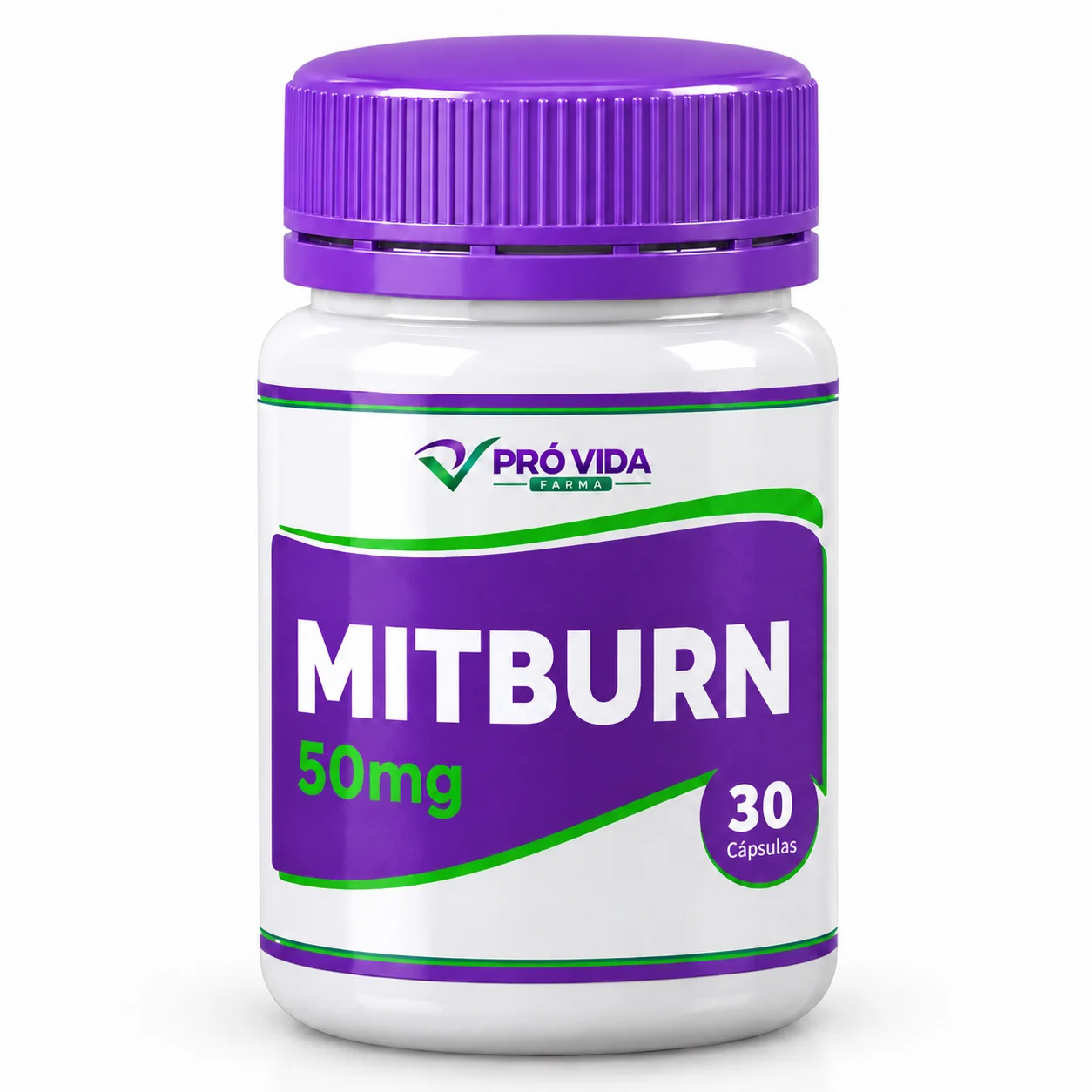 MITBURN 50MG - 30 Cápsulas - Pró Vida Farma