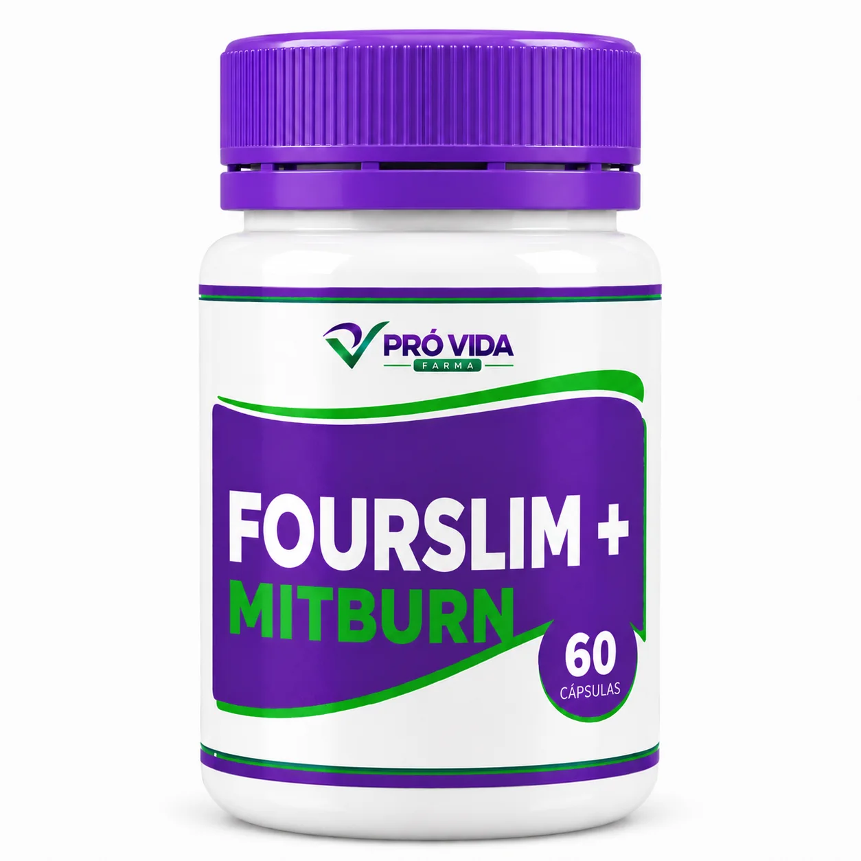 FOURSLIM + MITBURN - 60 CÁPSULAS - Pró Vida Farma