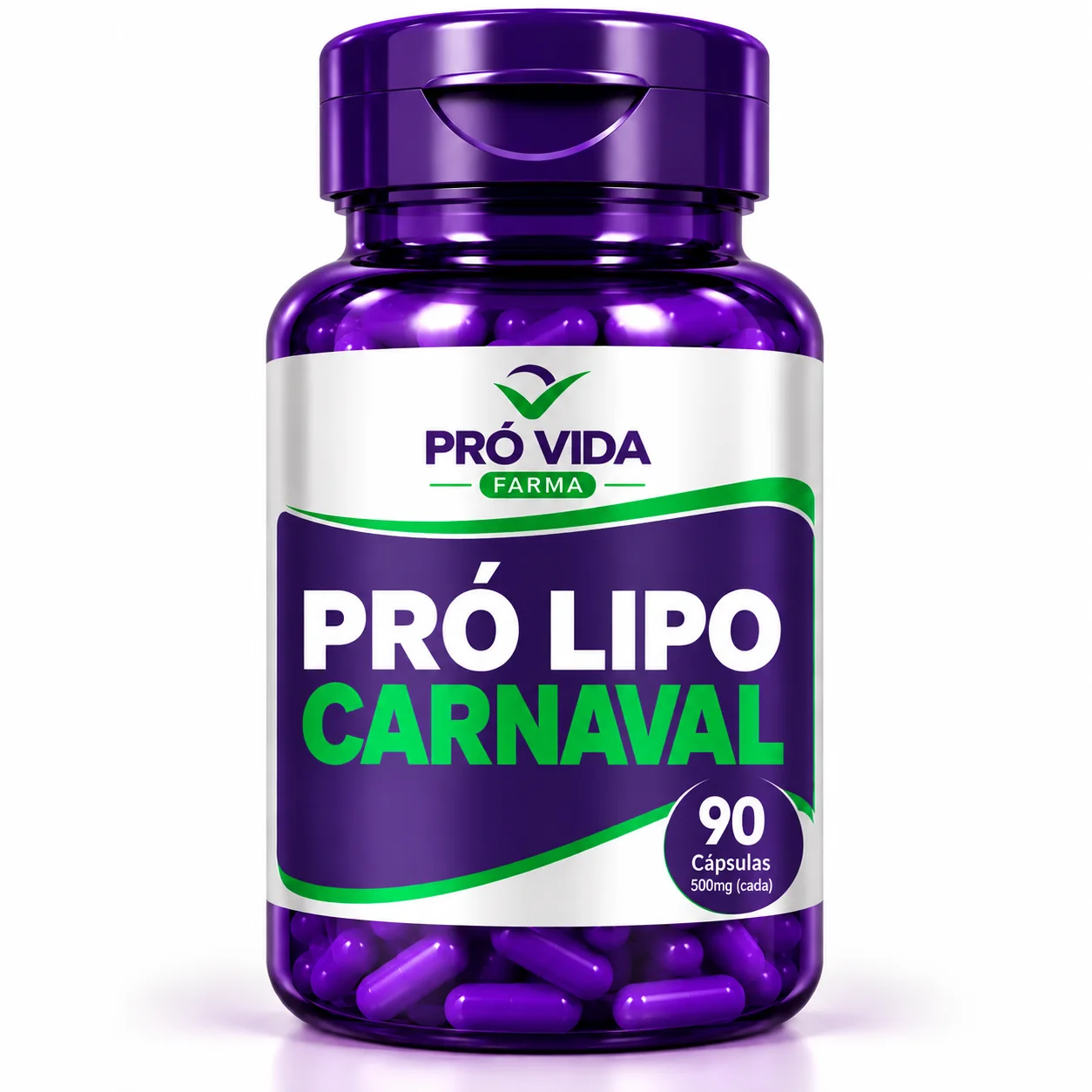 Pro Lipo Carnaval - 90 Cápsulas - Pró Vida Farma