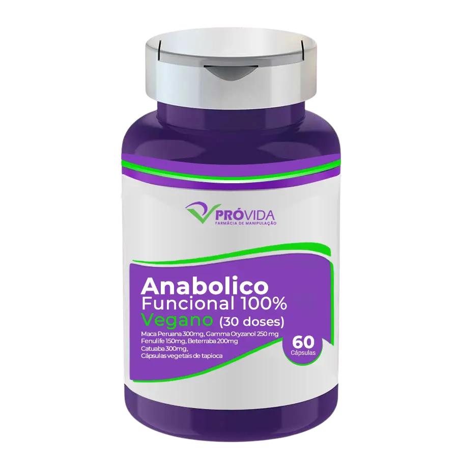 ANABOLICO FUNCIONAL 100% VEGANO 30 DOSES