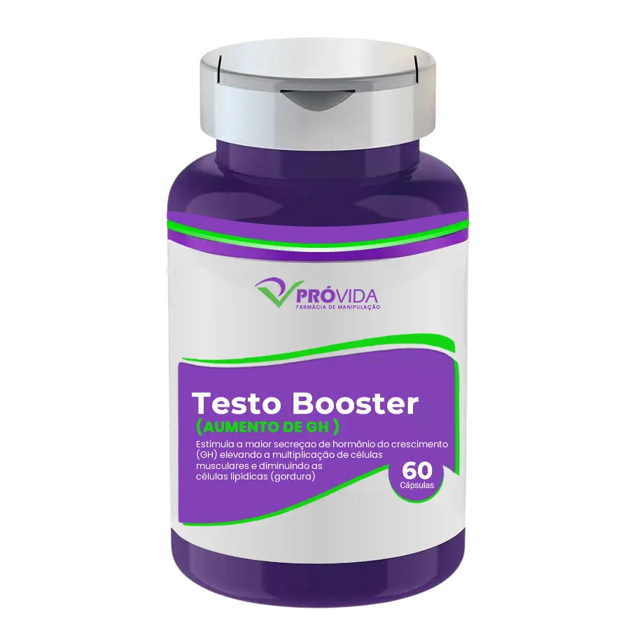 TESTO BOOSTER - 60 CÁPSULAS - Pró Vida Farma