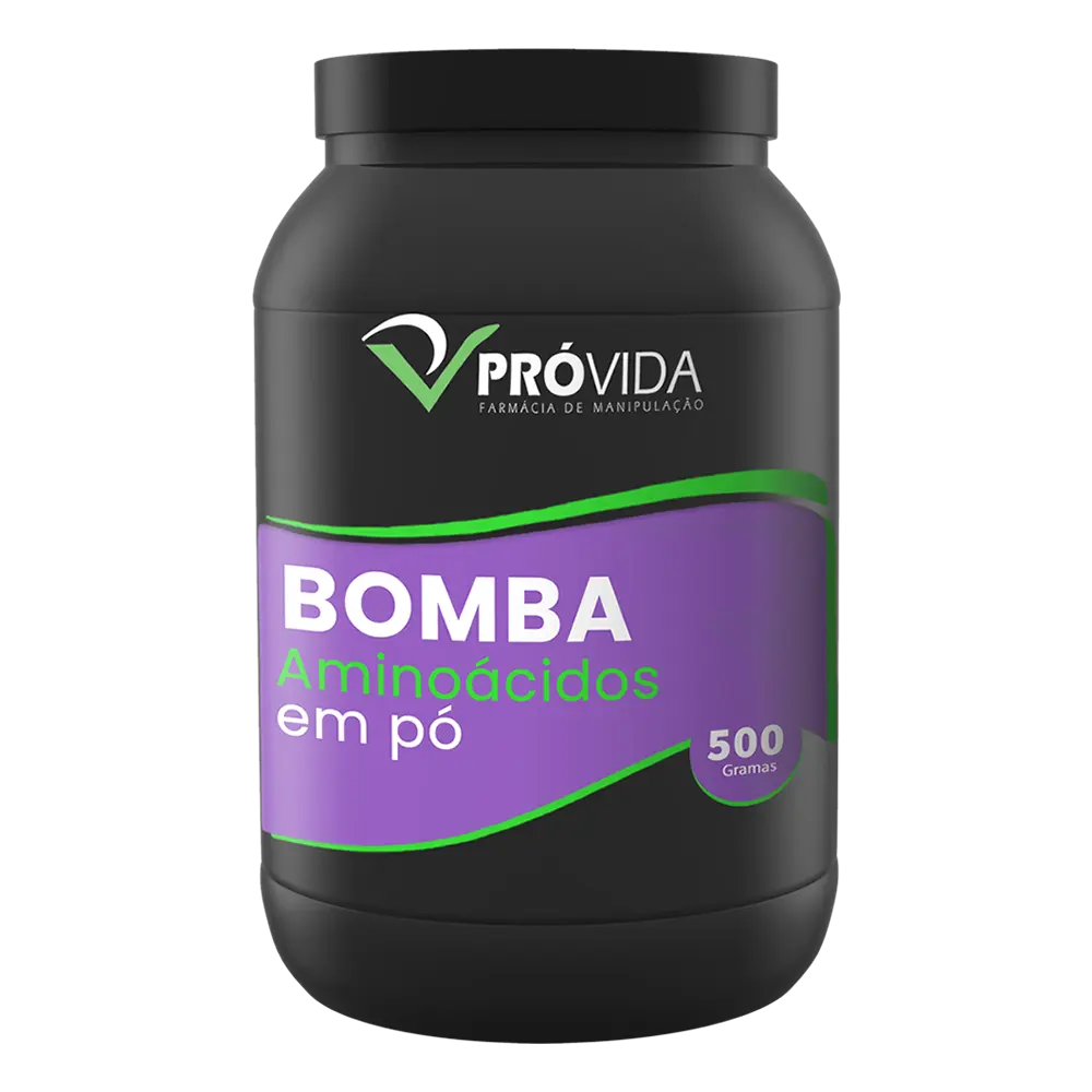 BOMBA DE AMINOACIDOS EM PÓ 500G