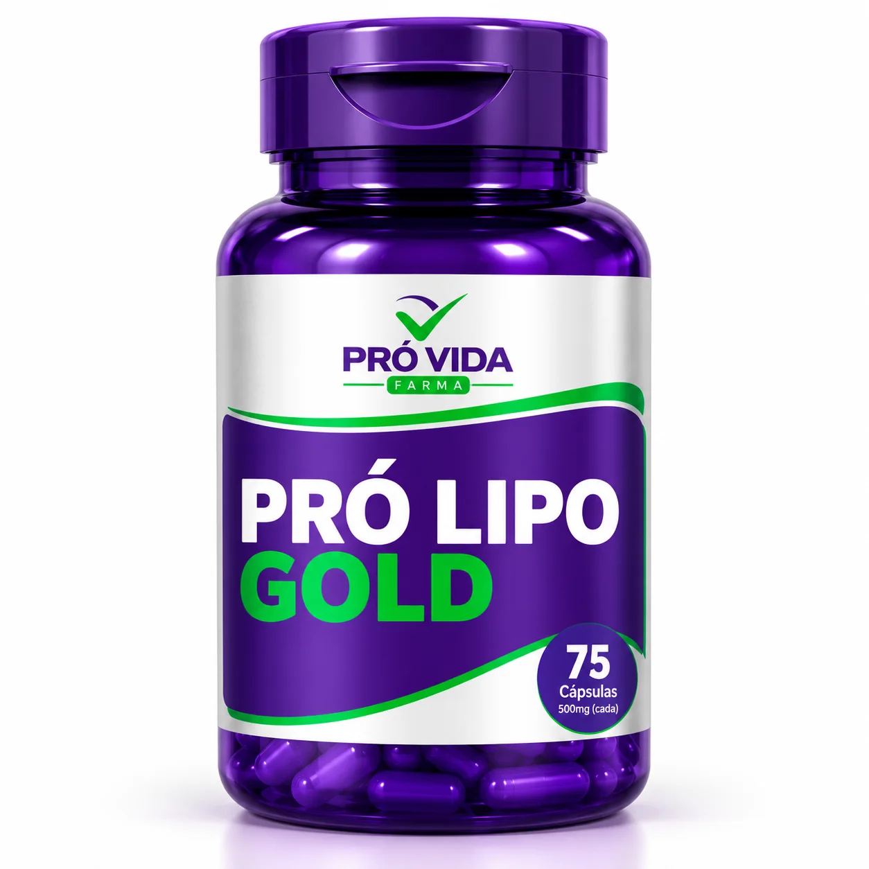 Pro Lipo Gold (Fórmula Antiga) - 75 Cápsulas