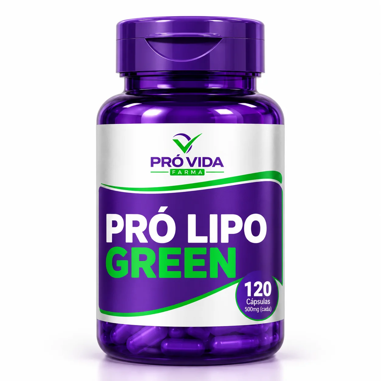 Pro Lipo Green (Fórmula Antiga) - 120 Cápsulas - Pró Vida Farma