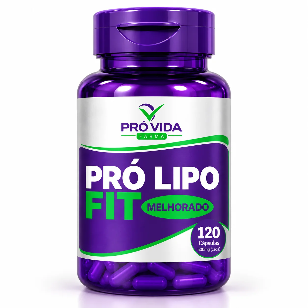 Pro Lipo Fit Melhorado - 120 Cápsulas - Pró Vida Farma