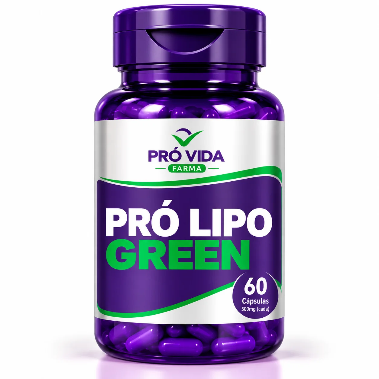 Pro Lipo Green (Fórmula Antiga) - 60 Cápsulas - Pró Vida Farma