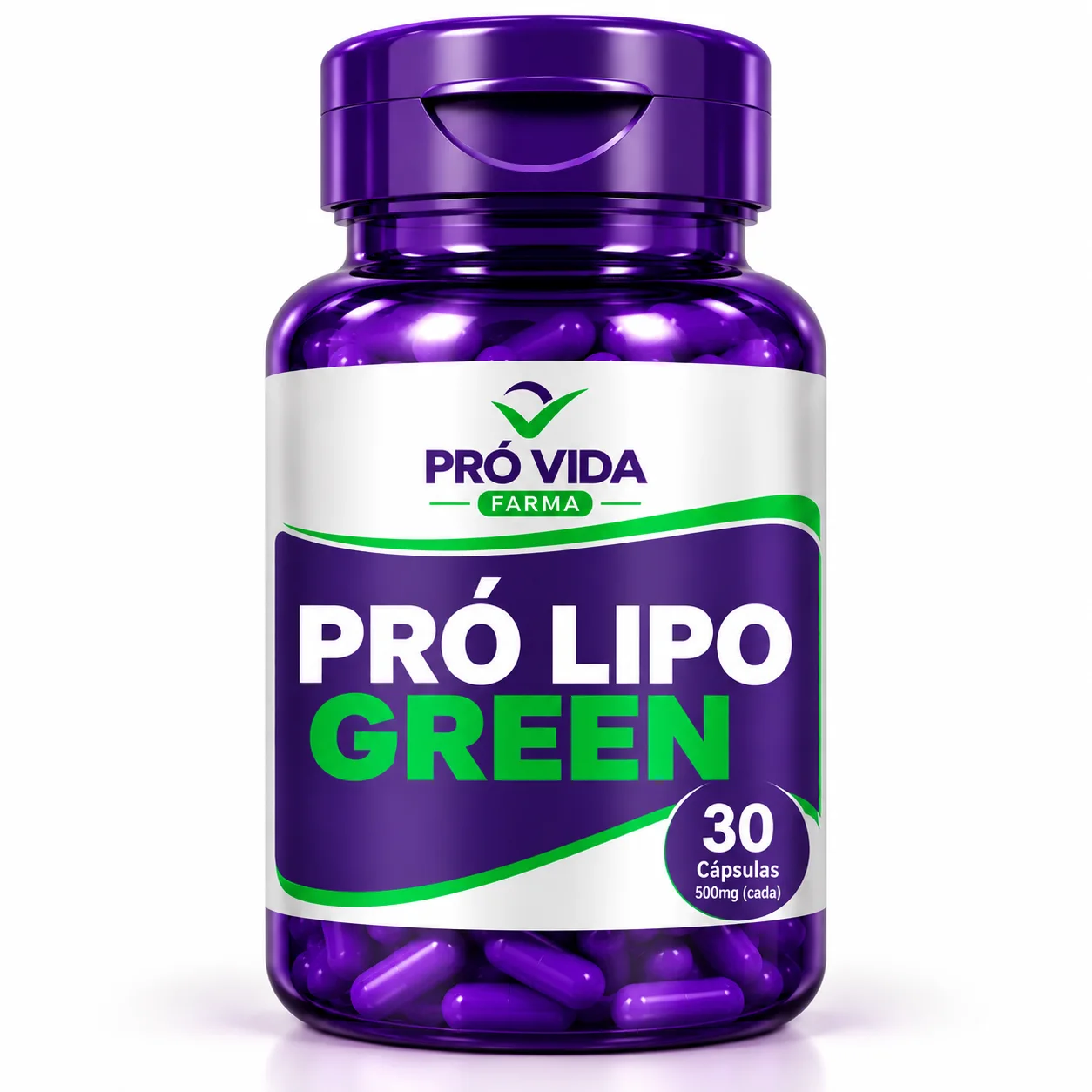 Pro Lipo Green (Fórmula Antiga) - 30 Cápsulas - Pró Vida Farma
