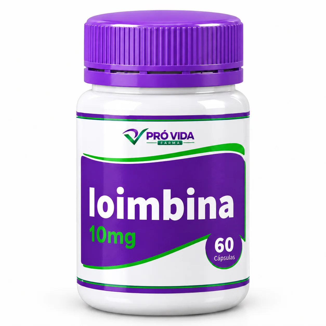 Ioimbina 10mg - 60 Cápsulas - Pró Vida Farma