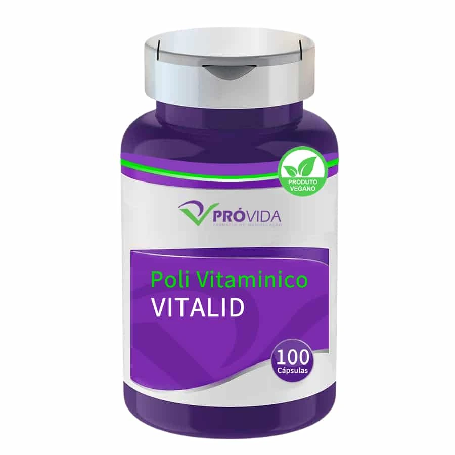 Poli Vitamínico VITALID - Pró Vida Farma